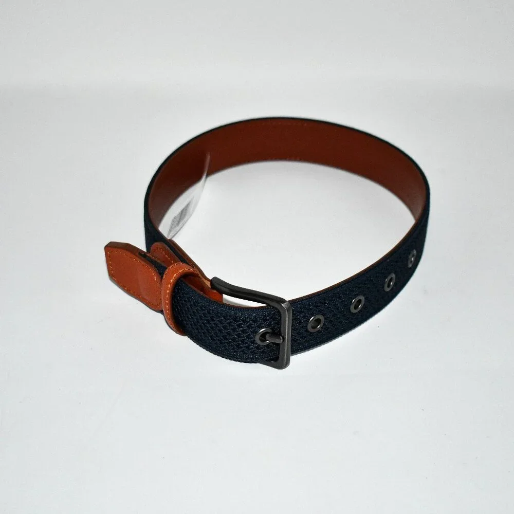 Johnston & Murphy Boys' Engineered Knit Belt Engineered hand knit belt Size:24 #